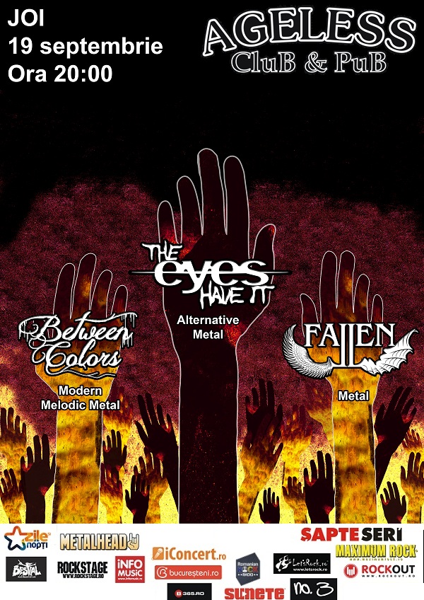 Concert The Eyes Have It, Between Colors si Fallen in Ageless Club